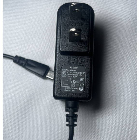 Jabra Talk 15 Black Wireless Bluetooth Mono Headset w/ Charger Black Tested OTE4 - Picture 5 of 6